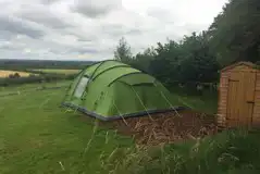 Non Electric Grass Pitches at The Real Campsite
