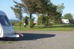 Electric Hardstanding Pitches at Wester Bonnyton Caravan and Camping Park