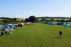 Non Electric Grass Pitches at Jubilee Camping
