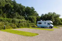 Electric Hardstanding Pitches at Brynawelon Caravan and Camping Park