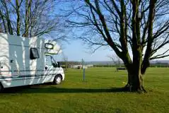 Electric Grass Pitches at Coombe Caravan Park