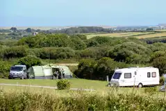Serviced Grass Pitches at Music Water Touring Park