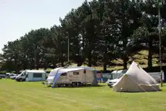 Grass Pitches at St Just Rugby Club Campsite