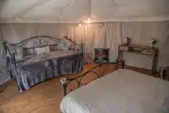 Wyddfa Yurt at Glamping in Llanberis