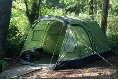 Tent Pitches at Hole Station Campsite