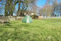 Non Electric Grass Pitches at Winshields Campsite