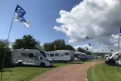 Grass Pitches at Wall Park Touring and Centry Road Camping Site