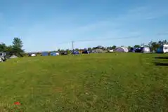 Non Electric Grass Tent Pitches at Aarons Campsite
