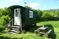 Shepherd's Hut at Wayfarers' Wood