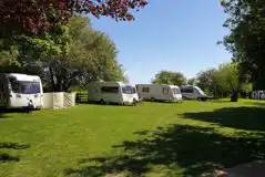 Electric Grass Pitches at Windy Ridge Caravans