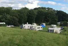 Grass Pitches at Carmarthen Caravan and Camping at Coedhirion