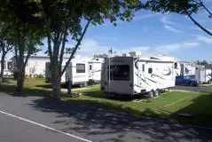 Electric Hardstanding Pitches at Fairways Holiday Park