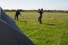 Non Electric Grass Tent Pitches at Tarka Trail Camping