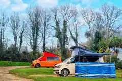 Electric Hardstanding Pitches at Bluebell Coppice Park