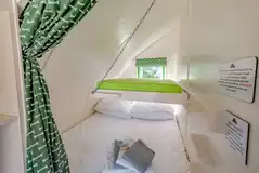 Drop-down single bunk for kids under 12 Drop-down single bunk for kids under 12