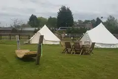 4m Bell Tents at Skipbridge Farm Glamping