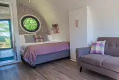 Double Glamping Pods at High Oaks Grange
