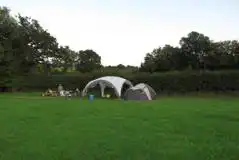 Sunny Side A (Sheltered Pitch) at Experience Sussex at Wimbles Farm