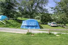 Medium Grass Level Tent Pitches at Street Head Caravan Park