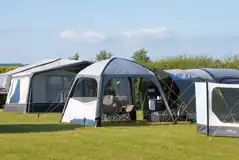 XL Non Electric Grass Tent Pitches at Ninham Country Holidays