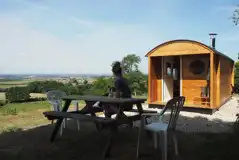 Shepherd's Hut at Acklam Farm Stays