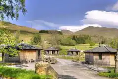 Woodland Cabins With Hot Tub at Loch Tay Highland Lodges