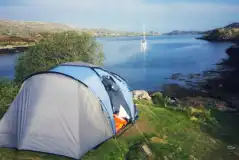 Grass Pitches at Lickisto Blackhouse Camping