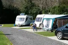 Electric Hardstanding Pitches at Eden Valley Holiday Park