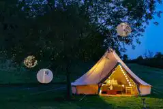 Bell Tents at Lloyds Meadow Glamping