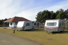 Grass Pitches at South Links Holiday Park