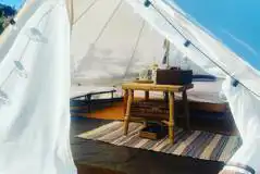 Bell Tents at Valentines Glamorous Camping