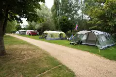 Willows Tent Pitches at Hill Farm Caravan and Camping Park