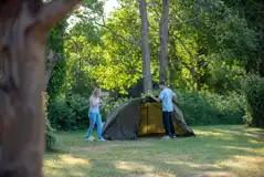 Non electric camping pitches (pet friendly)