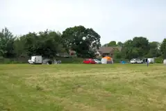 Grass Pitches at Woodpecker Camping Field