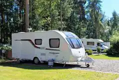 Electric Hardstanding and Grass Pitches (8m) at Somers Wood Caravan Park