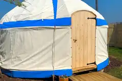 Barn Owl Yurt at West Kellow Yurts