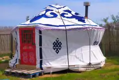 Skylark Yurt at West Kellow Yurts