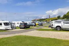 Fully serviced hardstanding pitches