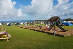 Grass Pitches at Blaenwaun Caravan Park