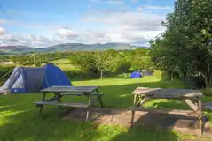 Non Electric Grass Tent Pitches at Kildale Camping Barn, Byre and Campsite