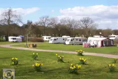 Non-Electric Grass Pitches at York Naburn Lock Caravan Park