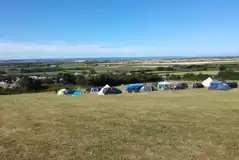 Non Electric Grass Pitches at Lobb Fields Caravan and Camping Park