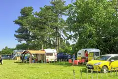 Serviced Grass Pitches (Optional Electric) at Sutton Hoo Holidays Campsite