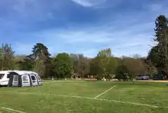 Electric Grass Pitches at The Dower House Touring Park