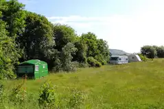 Non Electric Grass Tent Pitches at The Railway Campsite