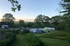 Grass Pitches at Fron Rafel Caravan and Camp Site