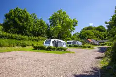 XL Fully Serviced Touring and Motorhome Pitches at Hele Valley Holiday Park