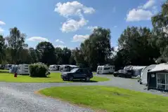 Fully Serviced Hardstanding Pitches at Fernwood Caravan Park