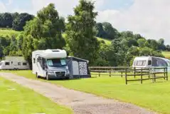 Electric Grass Pitches at Laneside Caravan Park
