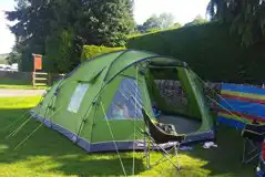 Non Electric Small Grass Tent Pitches at Laneside Caravan Park
